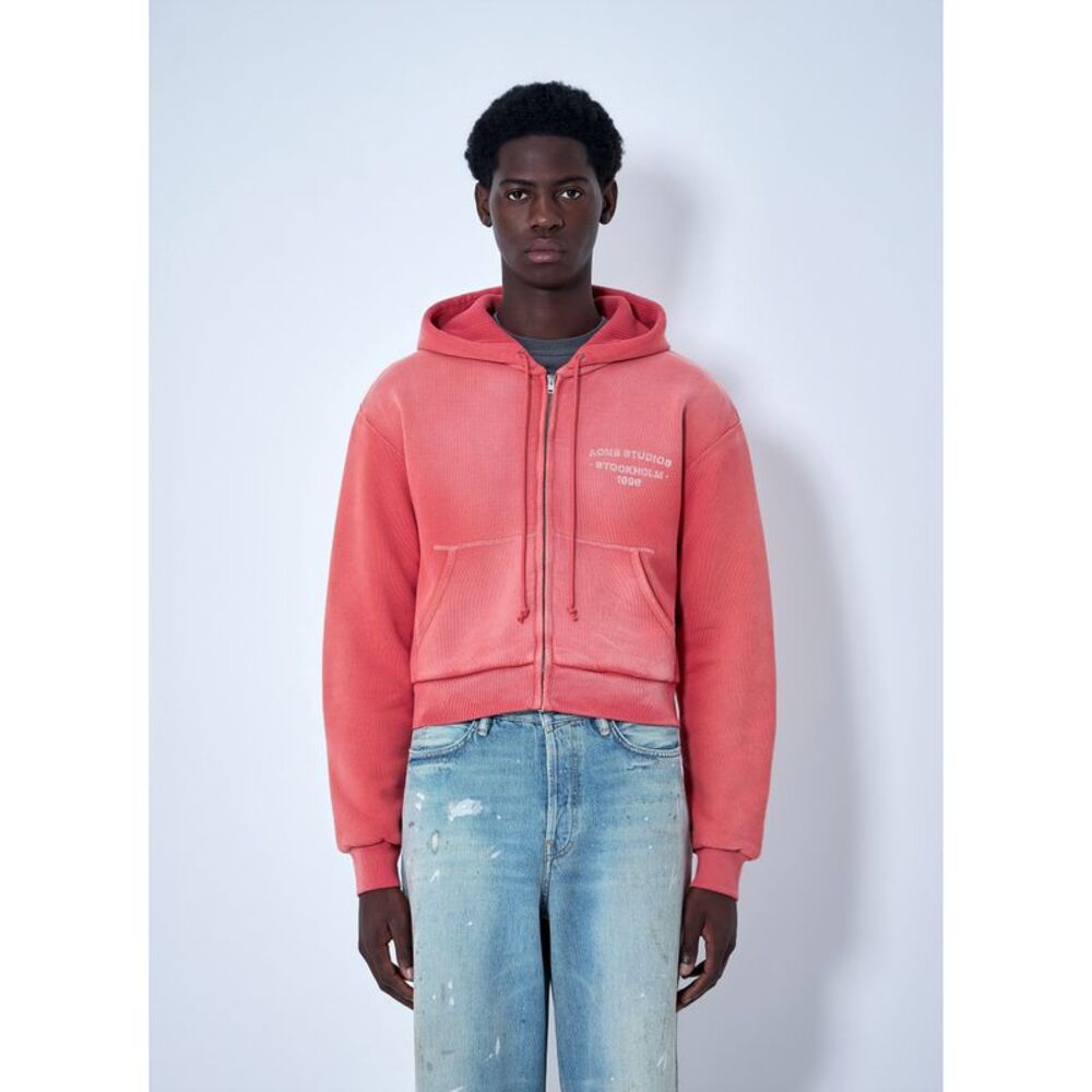 Acne Studios Men Zip-Up Hoodie